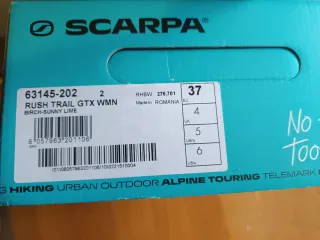 Zapatillas Scarpa Trail GORE-TEX Verde/Amarillo