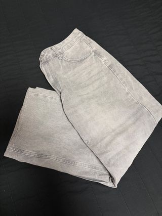 Pantalón vaquero gris Shein