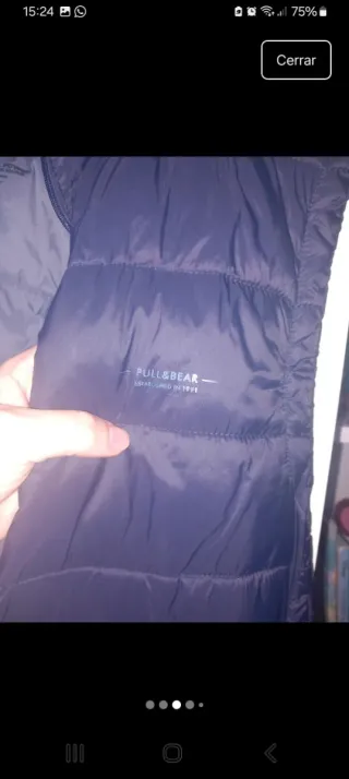 Chaleco Pull&Bear azul marino