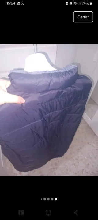 Chaleco Pull&Bear azul marino