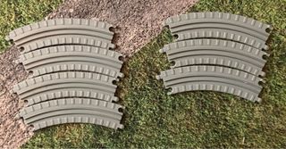 Micro Machines Galoob 1989 set 2 treni + binari