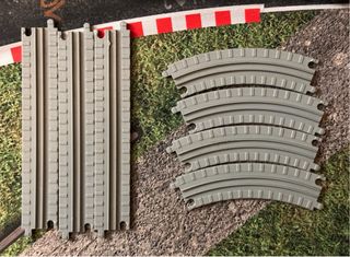Micro Machines Galoob 1989 set 2 treni + binari