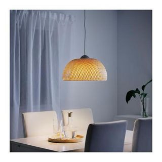 Lampadario IKEA Böja bambù
