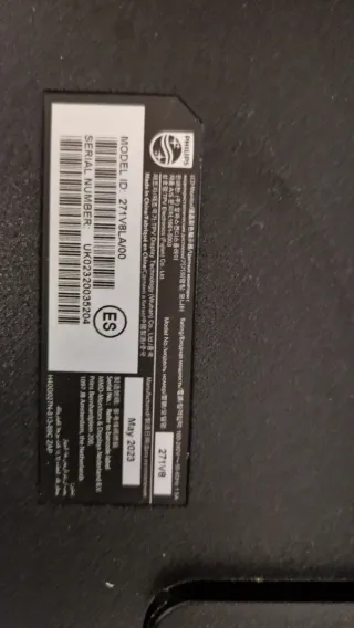 Monitor Philips V-Line  27" 275V8LA - sin base