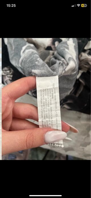 Camicia uomo fantasia rose bianco/nero