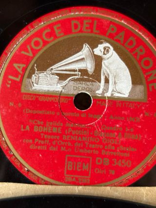 Dischi 78 giri grammofono classici