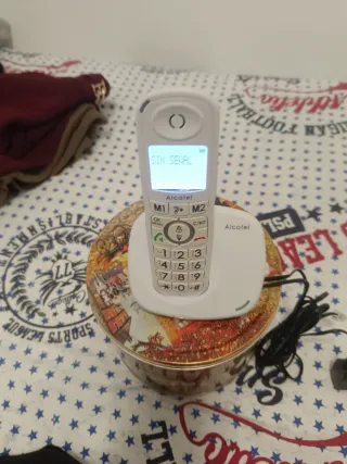 Teléfono Inalámbrico Alcatel Blanco