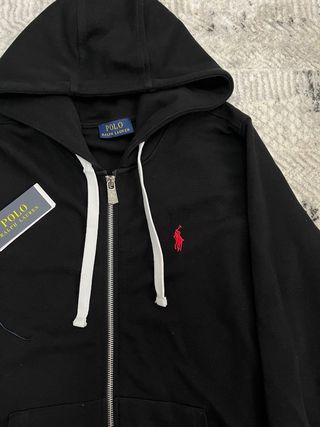 Felpa con cappuccio Polo Ralph Lauren nera