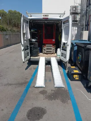 Transporte con rampas,motos , quads..