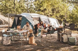 Tienda de campaña 6 plazas 3 habitaciones, Fresh & Black,