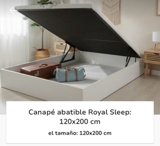 Canapé abatible Royal Sleep 120x200