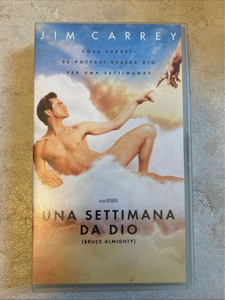 VHS Una Settimana Da Dio - Jim Carrey