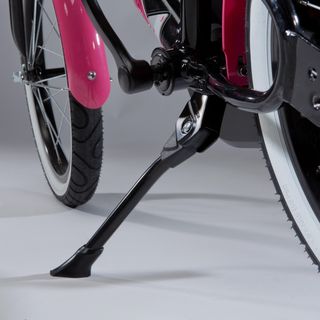 Bicicleta niños 16 pulgadas Btwin 500 Spy Hero Girl negra