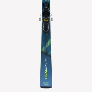 Esquí alpino con fijaciones, Rossignol Forza 40°, verde y