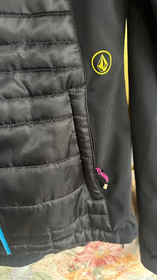 Chaqueta Volcom acolchada negra S
