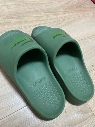 Chanclas Lacoste Verdes Talla [Talla]