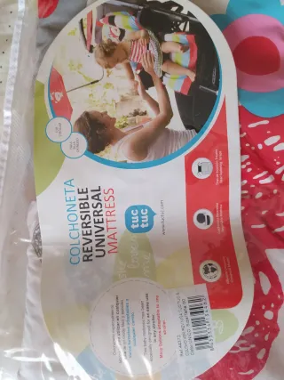 Colchoneta Tuc Tuc reversible silla paseo