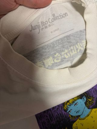 Camiseta Junji Ito Collection Blanca pull & bear