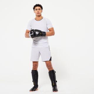 Guantes Kick-Boxing/Muay-Thai Negro Perfeccionamiento