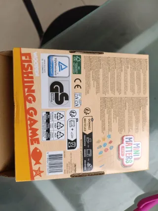 Juego de pesca magnético de madera