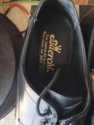 Zapatos de vestir Bass de piel negros