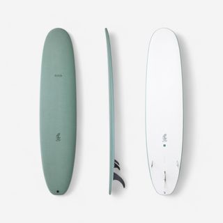 Tabla surf epoxi mini-longboard 8'4" 67L Peso <95kg. Nivel