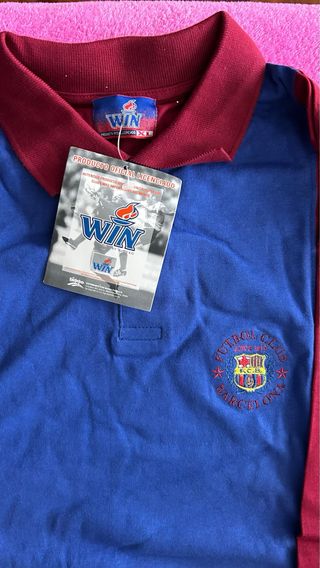 Polo Manga Larga FC Barcelona