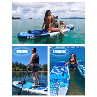 Tabla paddle surf hinchable HIGHPI 10,6. Tabla, hinchador,