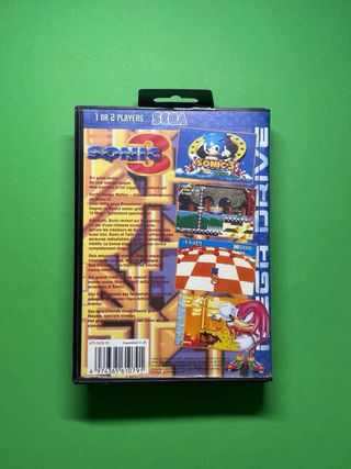 Sonic 3 Mega Drive Sega