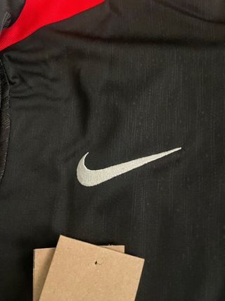 Felpa Liverpool Nike Uomo Nero Rossa