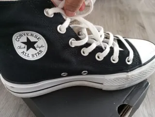 Converse Plataforma Negra