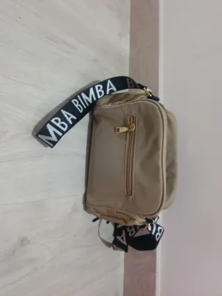 Bolso Bimba y Lola Beige y Dorado