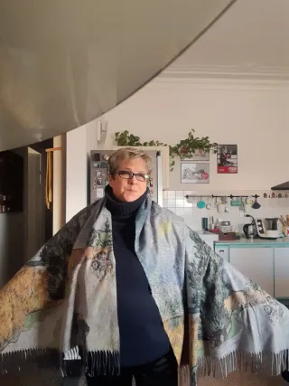 Stola/Sciarpa Double Face Fantasia Van Gogh