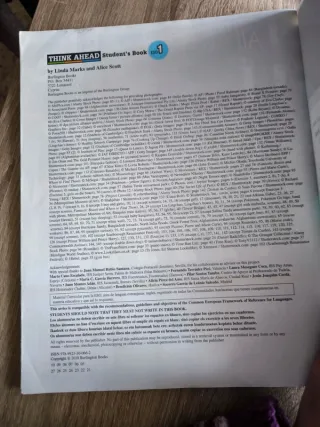 Libros inglés 1 ESO Think Ahead