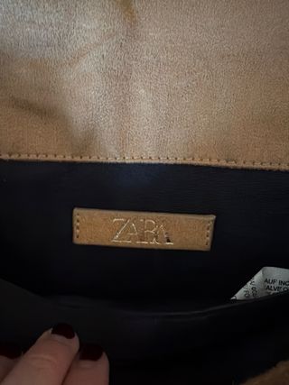 Bolso Zara Suede Tachuelas
