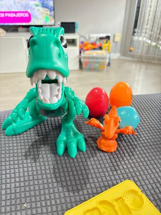 Dinosaurio Play-Doh Rex y Pterodáctilo