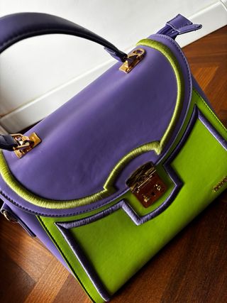 Borsa Dubeliè Verde e Viola