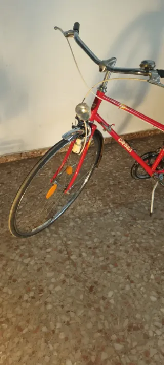 Bicicleta Orbea Clásica Roja Años 70