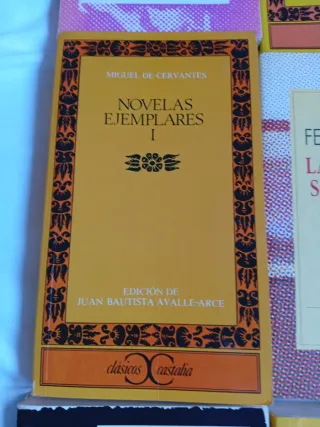 9 libros de autores clásicos literatura española.