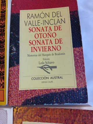 9 libros de autores clásicos literatura española.