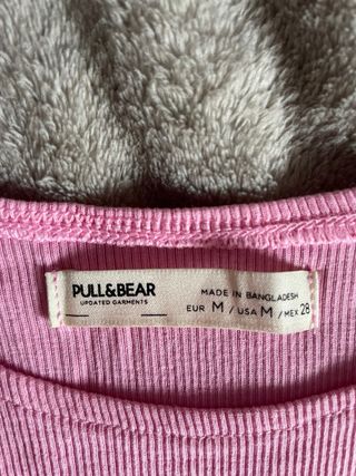 Top tirantes rosa Pull&Bear