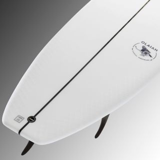 Tabla surf shortboard resina 6'1" 33L Peso <85kg. Nivel