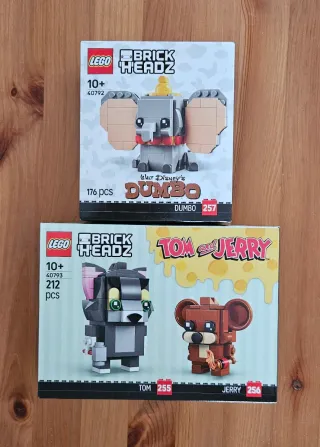 Lote Lego Brickheadz 40792 + 40793