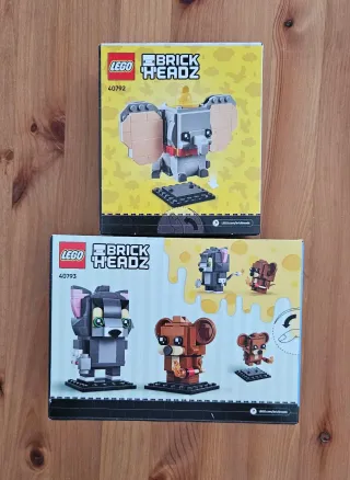 Lote Lego Brickheadz 40792 + 40793