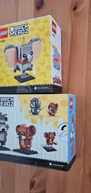 Lote Lego Brickheadz 40792 + 40793
