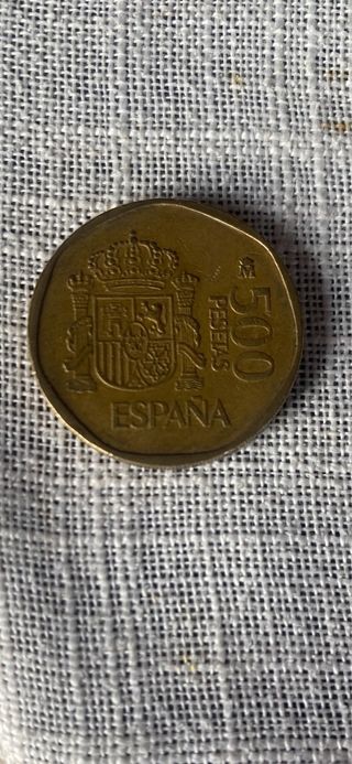 Moneda 500 Pesetas 1989 España