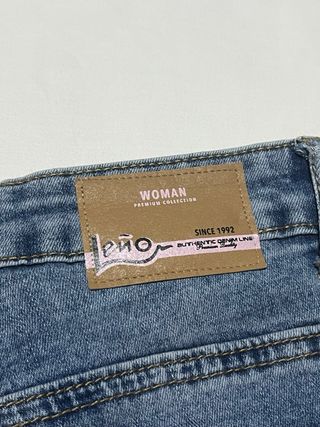 Pantalón pitillo LEÑA Talla S