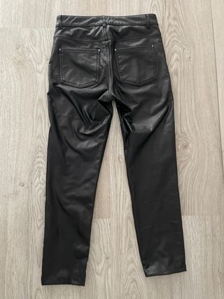 Pantalón mujer efecto piel Calzedonia