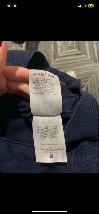 Felpa North Sails blu