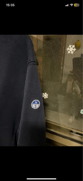 Felpa North Sails blu